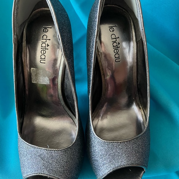 Sparkling high heels size 7 - Picture 2 of 7